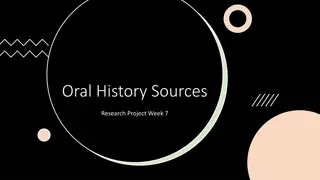 Ethical Considerations in Oral History Research