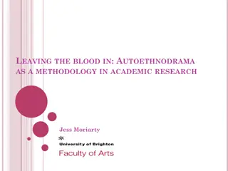 Reflections on Autoethnodrama: Navigating Academic Research Challenges