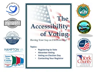 Essential Guide to Registering to Vote and Voting Accessibility