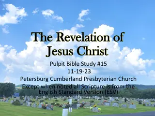 Revelation of Jesus Christ: The Seventh Trumpet