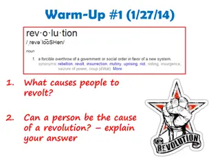 French Revolution Warm-Up Series