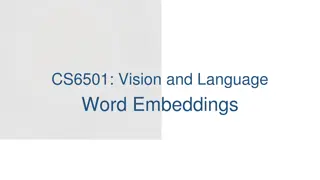 Exploring Word Embeddings in Vision and Language: A Comprehensive Overview