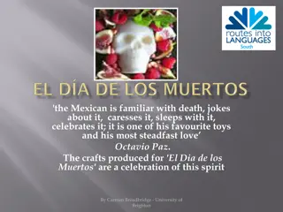 Celebrating El Día de los Muertos - A Mexican Tradition