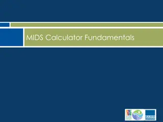 MIDS Calculator Fundamentals and Performance Goals