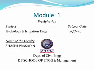 Precipitation: Forms and Types Explained