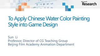 Chinese Watercolor Painting Style in Game Design