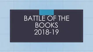 Middle School Battle of the Books 2018-19 Information and Guidelines