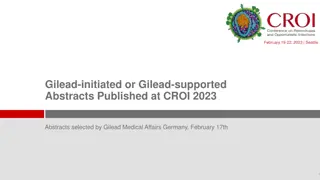 Gilead Research Highlights at CROI 2023 in Seattle