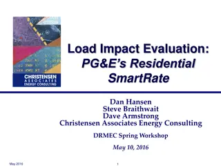 PG&E Residential SmartRate Program Evaluation