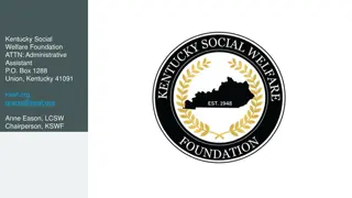 Kentucky Social Welfare Foundation Overview