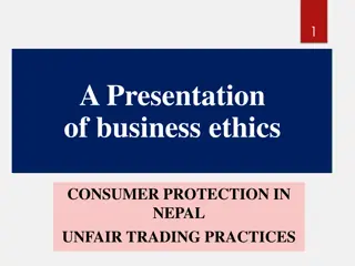 Ensuring Consumer Protection and Ethical Business Practices in Nepal