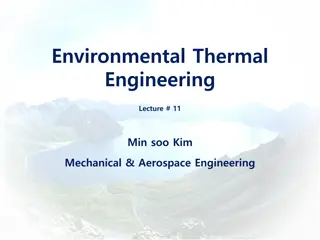 Introduction to Environmental Thermal Engineering: Air Conditioning Systems and HVAC Applications