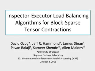 Dynamic Load Balancing in Block-Sparse Tensor Contractions