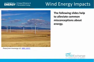 Alleviating Misconceptions About Energy: Wildlife Impacts, Bird Mortality, Human Health, and Shadow Flicker