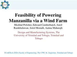 Feasibility Study: Powering Manzanilla with a Wind Farm