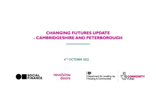 Changing Futures Update: Overview of Support Programs in Cambridgeshire and Peterborough