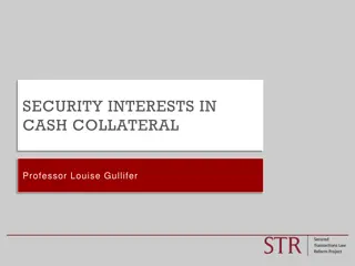 Security Interests in Cash Collateral Under English Law