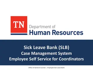 SLB Case Management System - Coordinator Guide