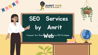 best SEO Services provide company in mohali by Amrit Web........................