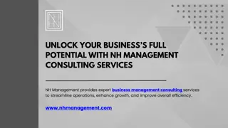 Unlock Your Business’s Full Potential with NH Management Consulting Services