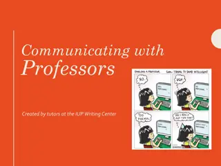 Effective Communication with Professors: A Guide for Students