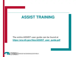 Complete Guide to Using ASSIST for NIH Submissions