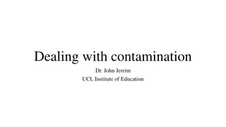 Contamination in Research Studies