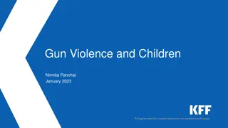 Gun Violence and Children: Alarming Trends in the U.S.