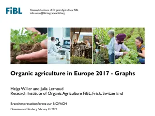 Overview of Organic Agriculture in Europe 2017