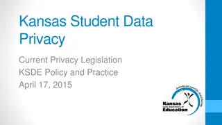 Kansas Student Data Privacy Legislation Overview