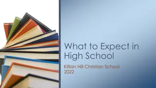 An Overview of High School Experience at Killian Hill Christian School 2022