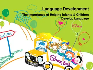 Importance of Early Language Development in Infants and Children