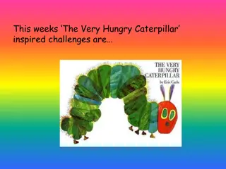 The Very Hungry Caterpillar Inspired Challenges for Kids