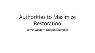 Enhancing Restoration Efforts in Western Oregon