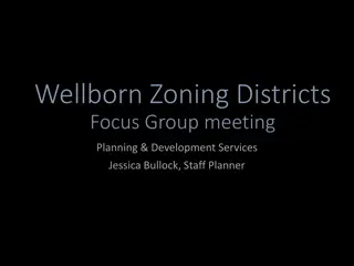 Wellborn Zoning Districts Focus Group Meeting