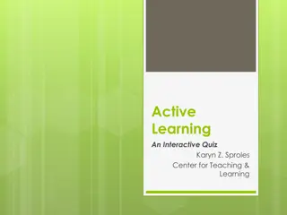 Exploring Active Learning: Myths and Realities in Education