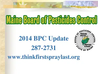 Important Updates in Pesticide Regulations and Program Changes