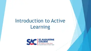 Active Learning in Education