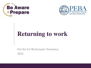 Insurance Options for Retirees Returning to Work in 2024