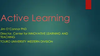 Active Learning Strategies in Education