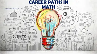 Career Paths in Mathematics: A Comprehensive Overview