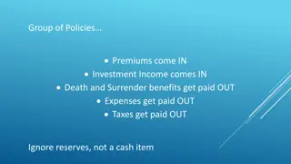 Policy Premiums and Benefits in Insurance