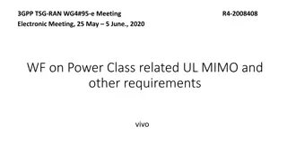 3GPP TSG-RAN-WG4#95-e Meeting Summary: Power Class Requirements and Way Forward Decisions