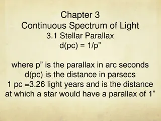 Stellar Properties: Distance, Brightness, and Flux