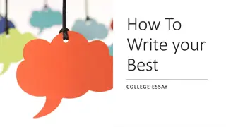 Unlock Your Potential: Mastering the College Essay Writing Process