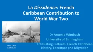 French Caribbean Contribution to World War Two