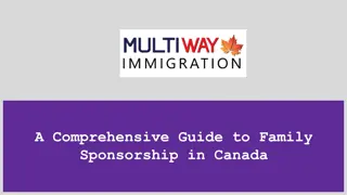 A Comprehensive Guide to Family Sponsorship in Canada