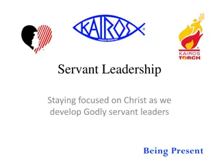 Embracing Servant Leadership in Developing Godly Leaders