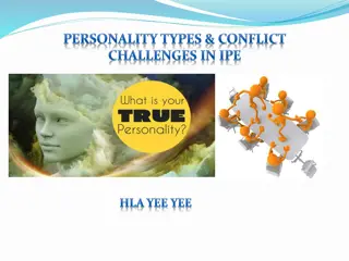 Personality Types and Traits - IPE.MDY.ZONE.2020