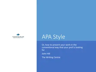 Formatting Your Paper in APA Style for Academic Success